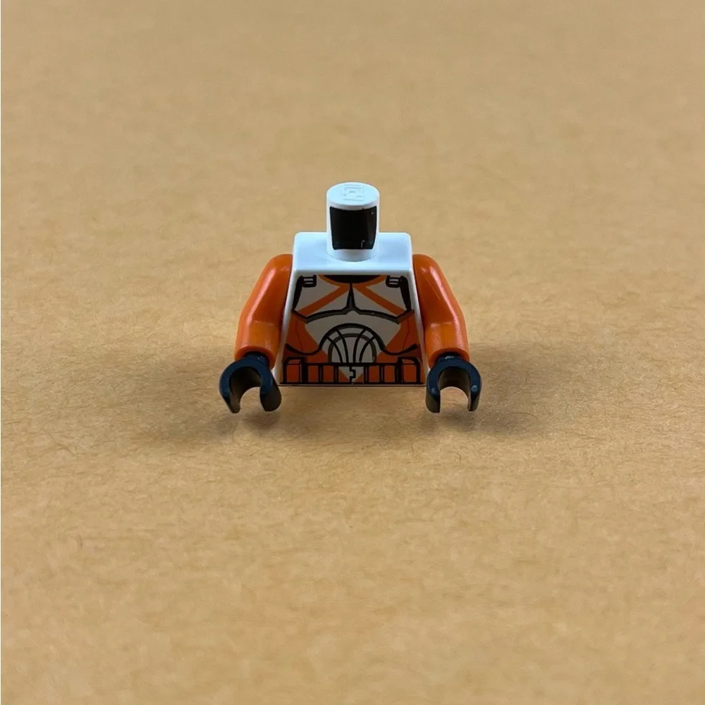 LEGO Star Wars Phase One Bomb Squad Clone Torso Minifigure 2”
